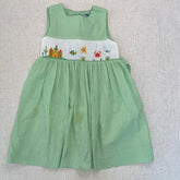 Beach themed smocked dress